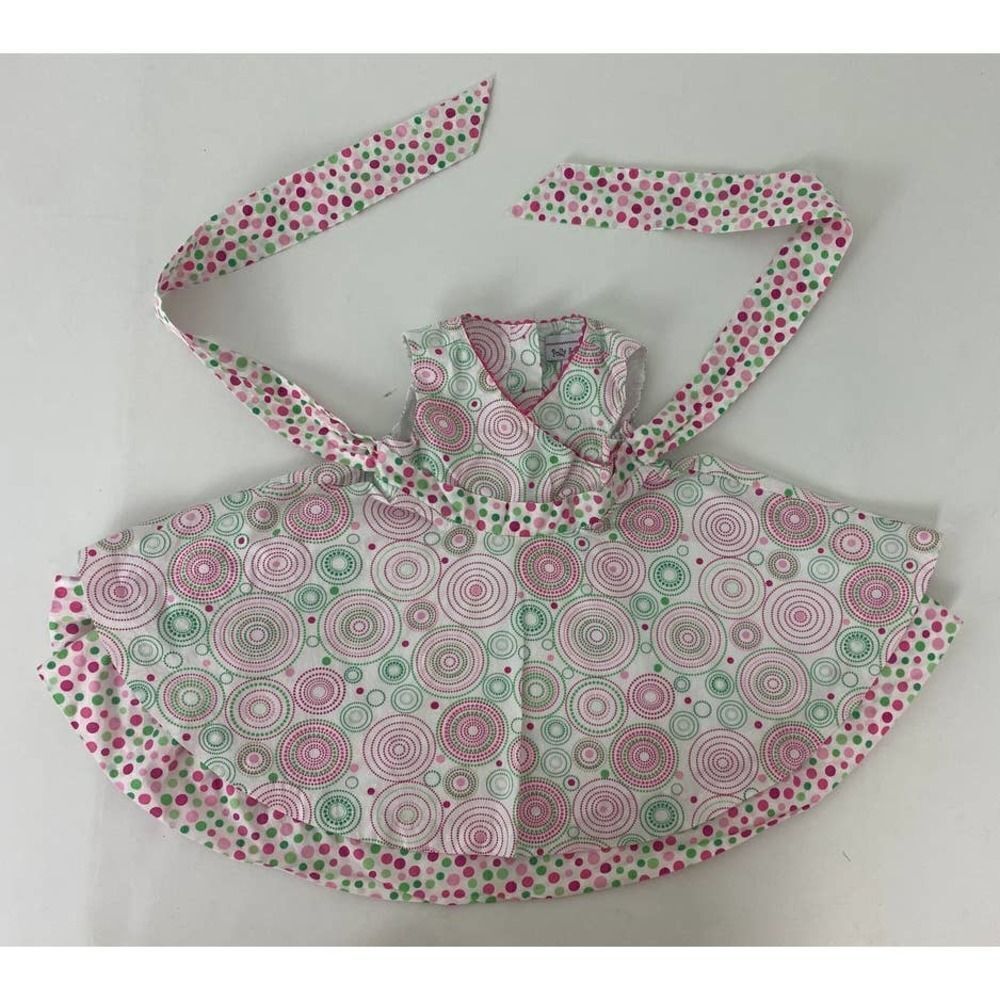 Polly & Freinds Dress Pink Green Spring Summer - Size 24 Months
